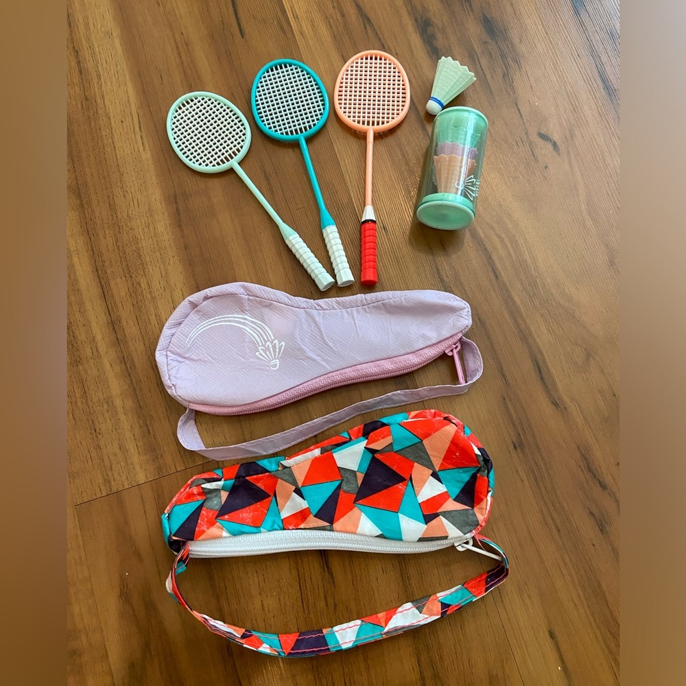 18” Doll Sized Badminton Set